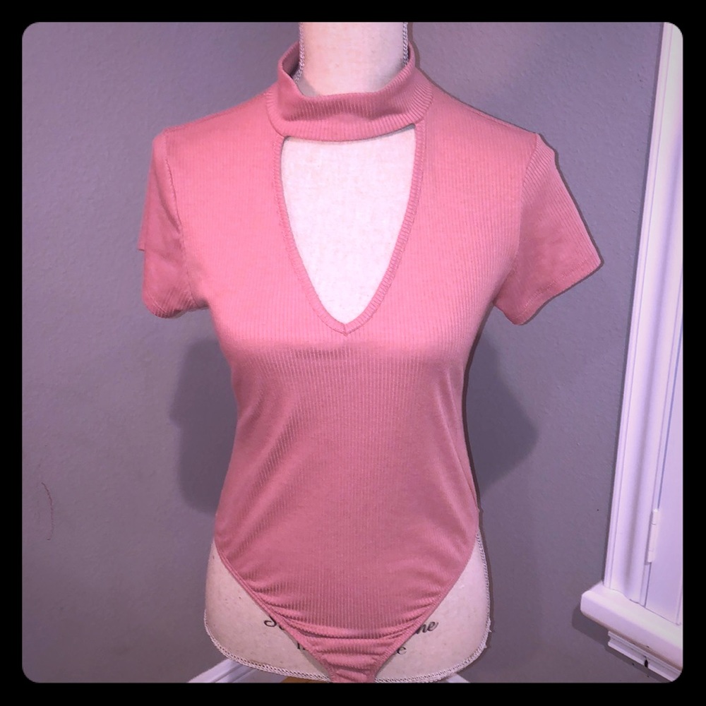 Pink one piece shirt